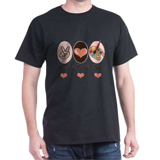 Peace-love-art-t-shirt