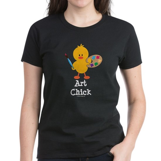 Art-Chick-T-Shirt-Cafe-Press
