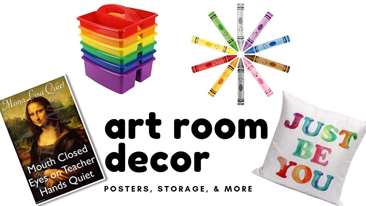 50+ Fun Additions to your Art Room Decor - Art Teacher HQ
